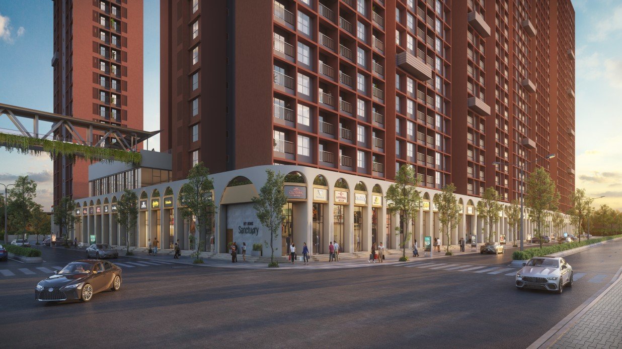 3 BHK Classic at Goyal My Home Sanctuary in Punawale, Pune West - MIVAN High-Rise Tower